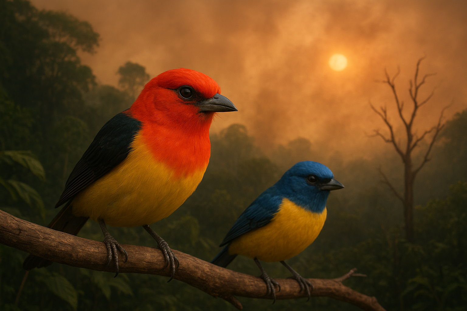 El cambio climático provoca una disminución sin precedentes de las aves tropicales