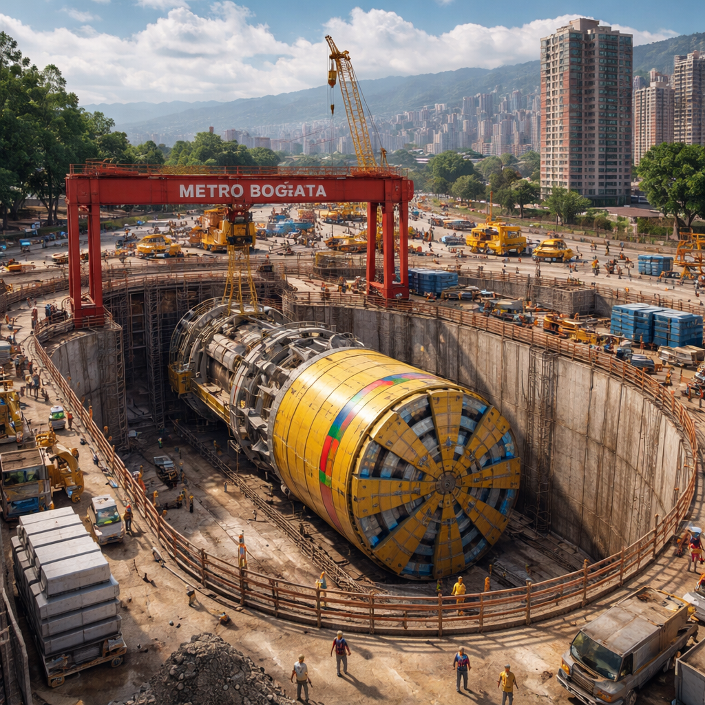 Licitación de la Línea 2 del Metro de Bogotá se Declara Desierta y se Reprograma para Febrero de 2026