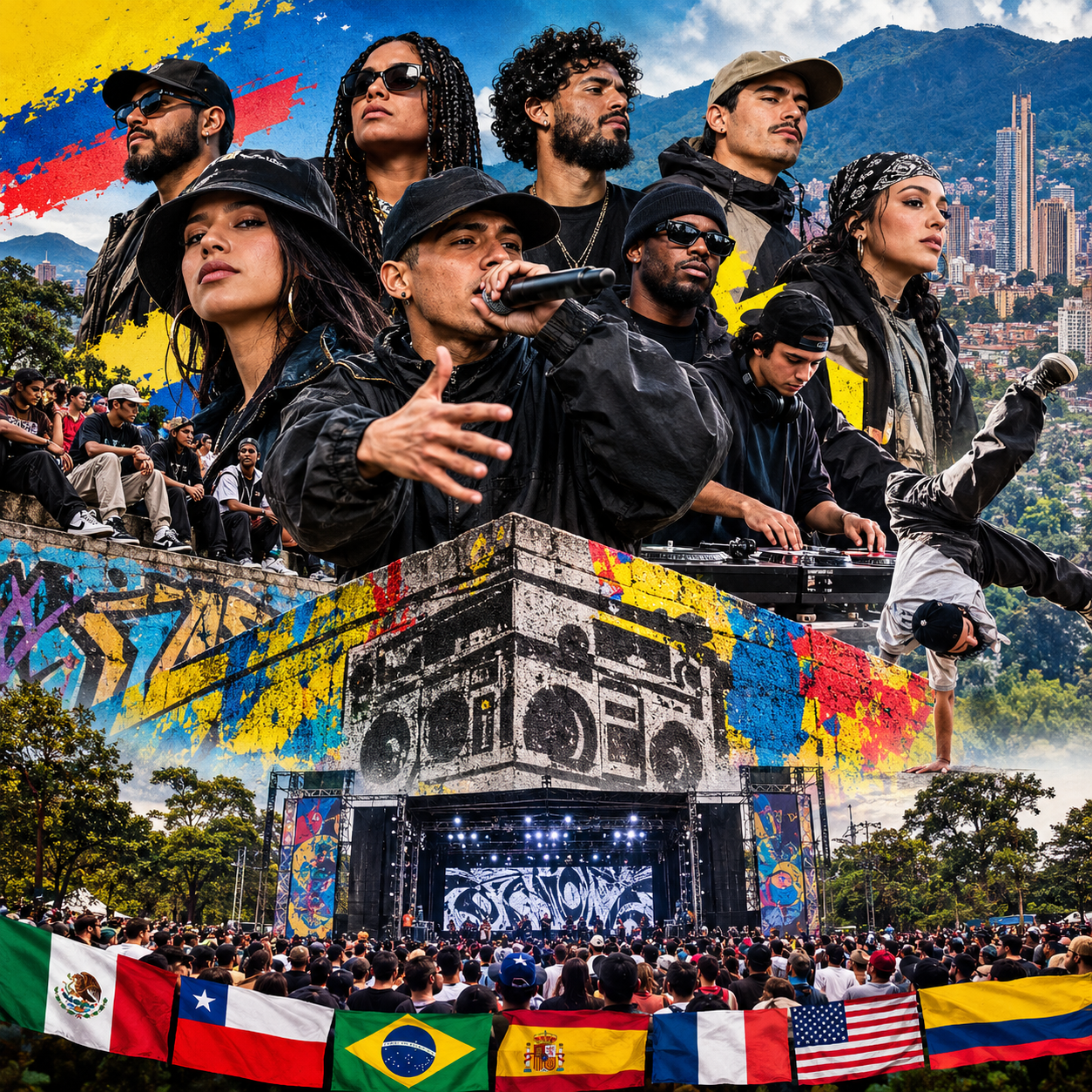 “En la esquina se escribe la historia”: Hip Hop al Parque 2026 reunirá a más de 25 artistas de siete países y a los ganadores de la Beca distrital